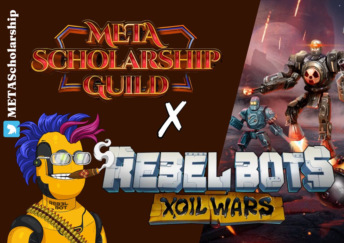 METAScholarship's tweet photo. We still have a few more @REBEL_BOTS #RebelBotsScholarship left!

Join our Discord for a chance to become a Scholar and join our growing community! 🤖🎉

We are family ❤️

https://t.co/jOUjpa52IJ

#RebelBotsScholarship #rebelbots #P2E https://t.co/kkL8XNMDXz