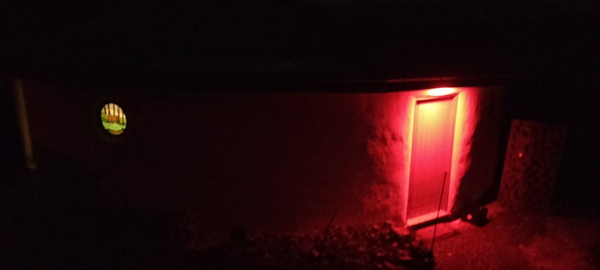 TheRoundhouses's tweet photo. First night of @Dark_Mofo here in #Tassie, so time to #PaintTheTownRed https://t.co/yVP63rEW4D