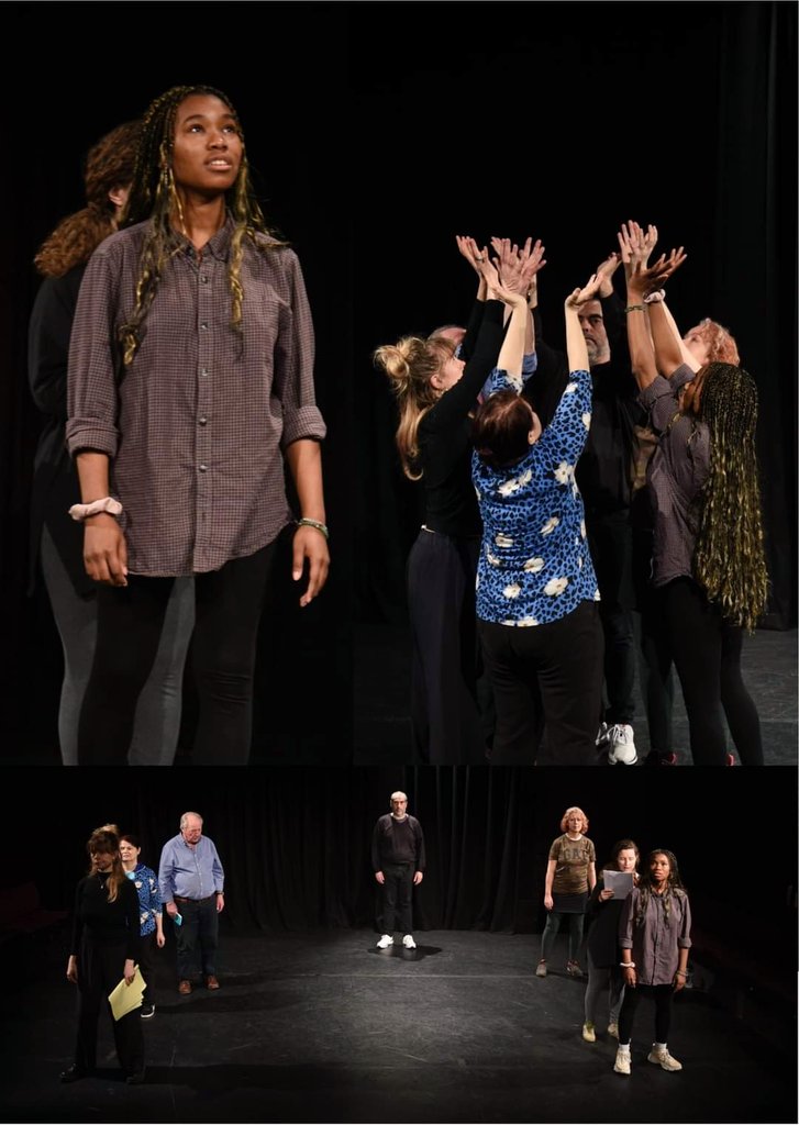 NicolaHosking's tweet image. Rehearsals well underway. Not long now! Fukushima by @fostwrite @DoppelgangerPro  An important play about climate, negligence &amp;amp; the unexpected. Coming soon to @LighthousePoole 
Black Cherry Theate, Boscombe, @BreadandRosesTC @RMTCPortland
Link in bio 
Come support us 

@comaweng