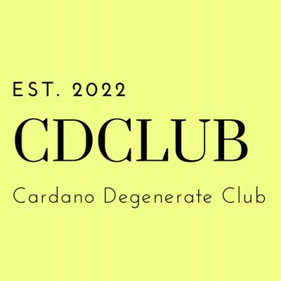 Cardano Degenerate Club | CNFT tweet media