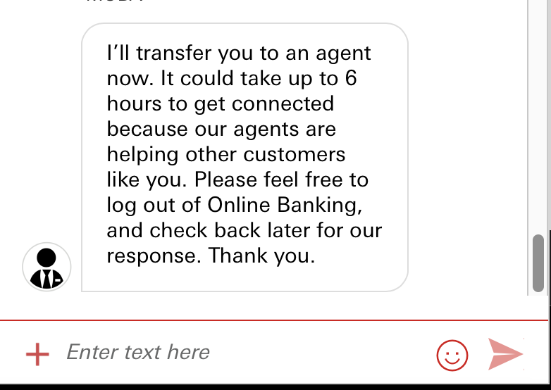 Turveseye's tweet photo. Great service again from @HSBC - Telephone banking suggests using Live Chat because lines are busy 😂 https://t.co/opzUAqz2ju