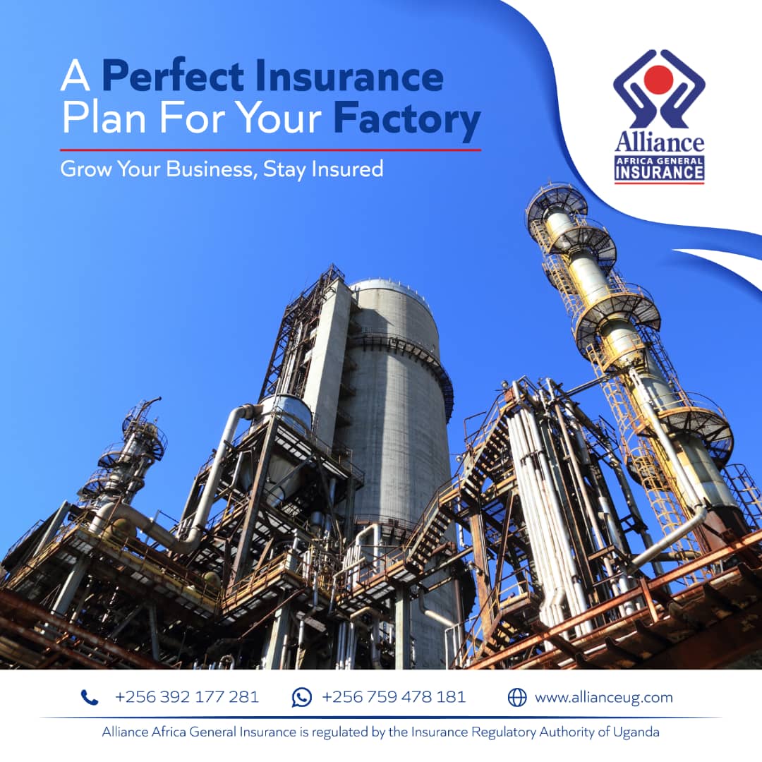 Alliance_UG's tweet photo. We provide insurance plans for your factory to protect it against any damage that may occur. Be it Machinery breakdown or contractors. We have got your back.
Contact us for the perfect insurance plan for your factory that best fits your needs.
#Insurance #Machineryinsurance https://t.co/LrJJs6aGHE