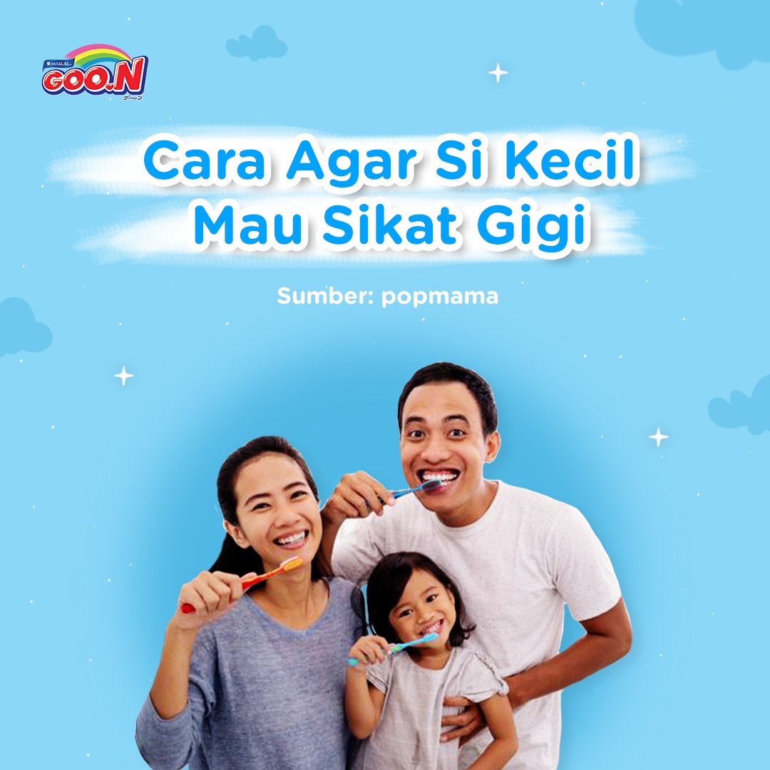 GOON_Indonesia's tweet photo. Merawat Kesehatan mulut dan gigi sudah menjadi hal yang lumrah bagi orang dewasa. 
Supaya Si Kecil semakin bersemangat untuk belajar menyikat gigi hingga rutin, cobalah ikuti cara mengajarkan menyikat gigi pada Si Kecil berikut ini. Semoga bermanfaat ya, Ma!
#GoonIndonesia https://t.co/Gj6eUA16BA