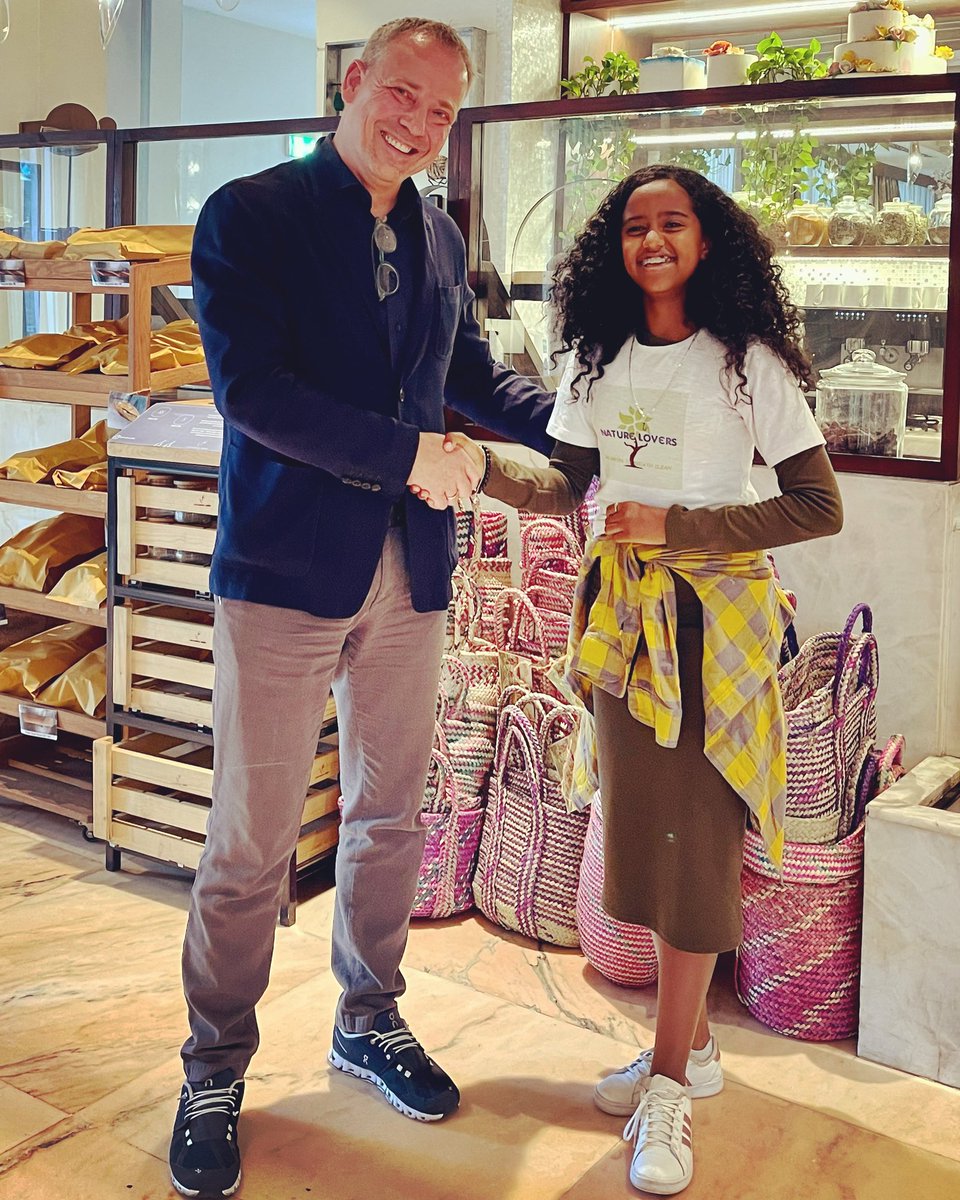 Happy to meet Leilena and to announce the collaboration between #natureloversofethiopia &amp; <a href="/hyattregency/">Hyatt Regency</a> #addisababa 👏 Please stay tuned - more exciting things to follow 😃 in #addisababa #ethiopia &amp; #inahyattworld 🙋‍♂️