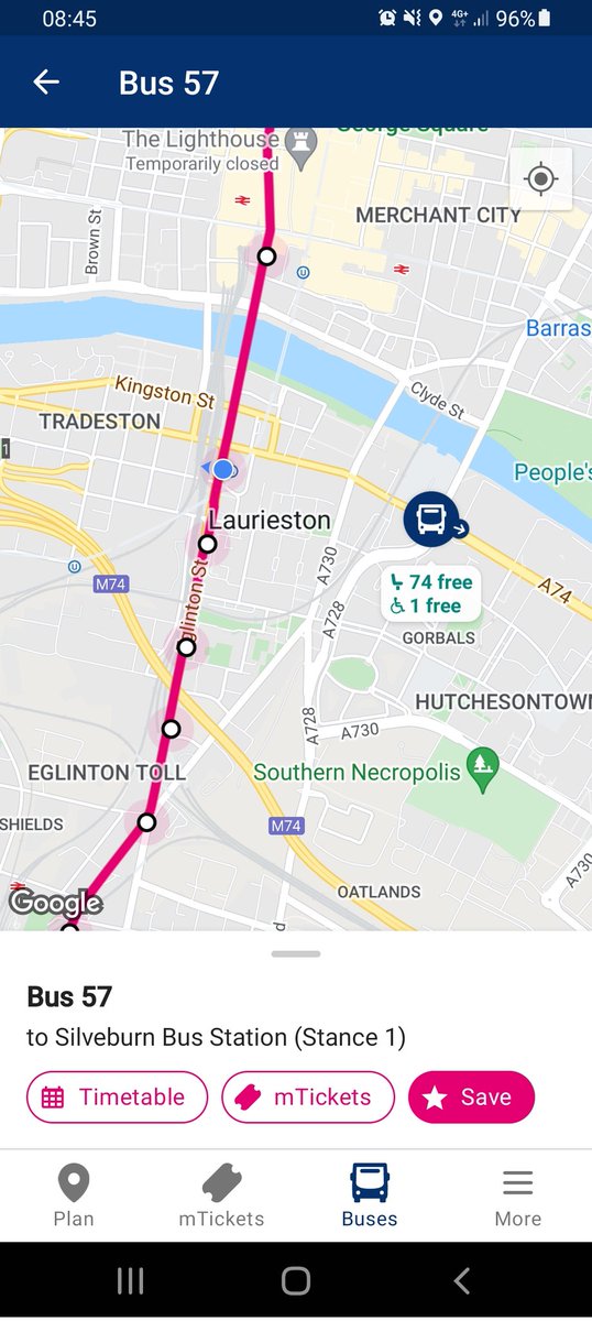 thereal_mjh's tweet photo. @FirstinGlasgow Can you please I explain why this 57, due at approx 8.40am, crossed the bridge, took a right and then disappeared instead of picking us up? 🤔 https://t.co/4GU9jGjAUJ