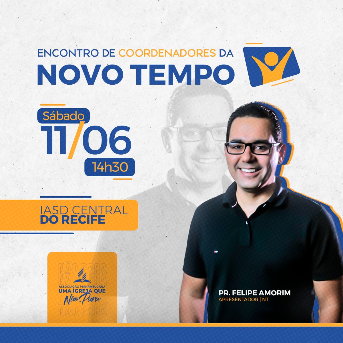 Vai ser fantástico! Temos mais 30 mil pessoas estudando a Bíblia com a TV Novo tempo. O que fazer? Venha aprender nesse dia com  <a href="/prfelippeamorim/">@prfelippeamorim</a>