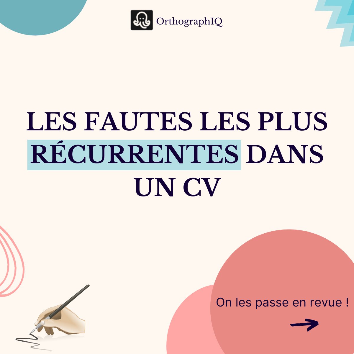 THREAD : les fautes les plus récurrentes dans un CV Let's Go ! ⬇️