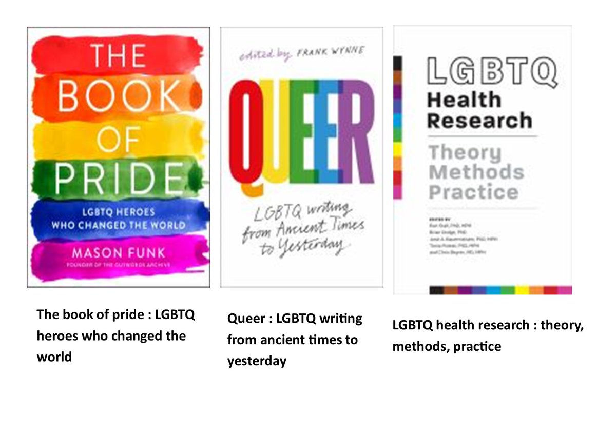 AwpLibrary's tweet image. We are celebrating PRIDE month in the library. Check out our book display and recommended reading list. Contact us for more information and to borrow any items@  awp.ejournals@nhs.net #Pride2022 #LGBTQ