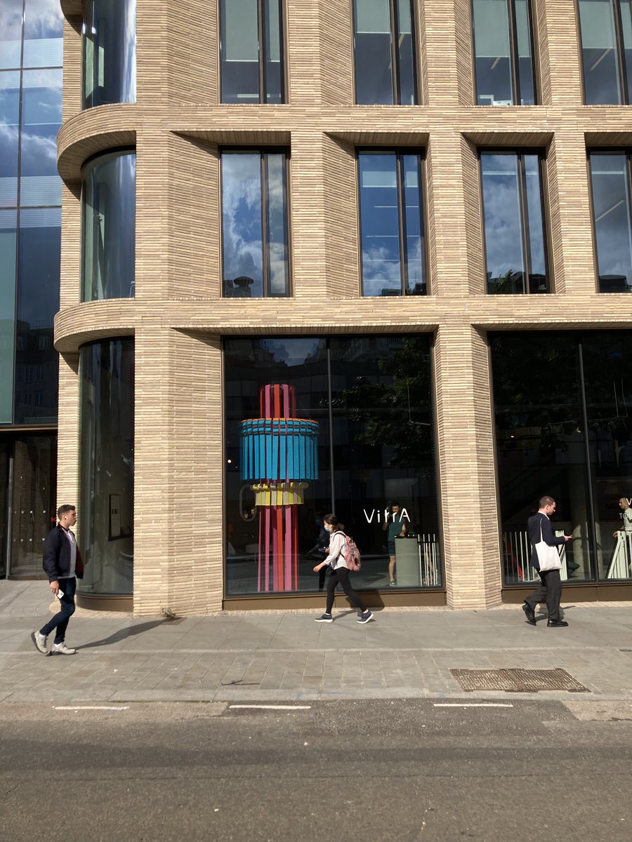Yes we made a chandelier from coloured toilet paper. And yes it is scented. &amp; yes when it comes down you can come claim a roll! On for <a href="/LFArchitecture/">London Festival of Architecture</a>, with <a href="/VitrABathrooms/">VitrA Bathrooms</a> &amp; <a href="/wellbeingworld/">RENOVA</a>  &amp; in the spirit of <a href="/PrideInLondon/">Pride in London</a> ❤️🧡💛💚💙