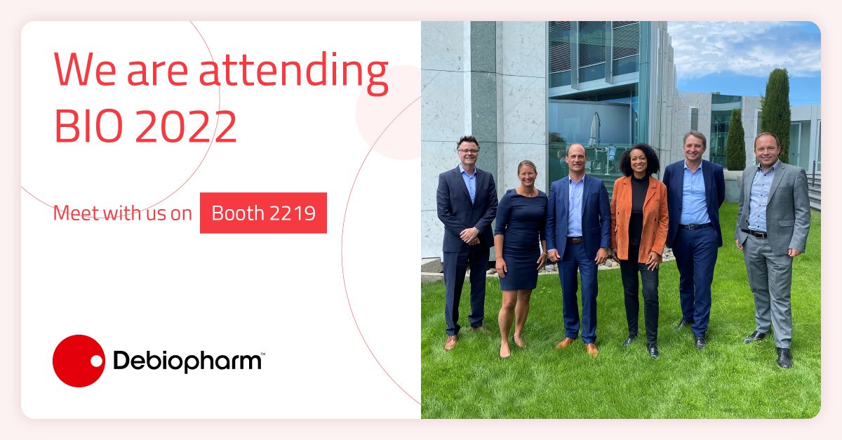 DebiopharmNews's tweet image. 📢⏱ Less than a week before #BIO2022! Our team is getting ready to fly to San Diego ✈.

Don't hesitate to come by our booth and meet our team 👇
Riccardo Nisato, Sandra von Meier, Fabrice Paradies, Dawn Bonine, Bertrand Ducrey and Nicolas Favre

#durgdevelopment #BIO22