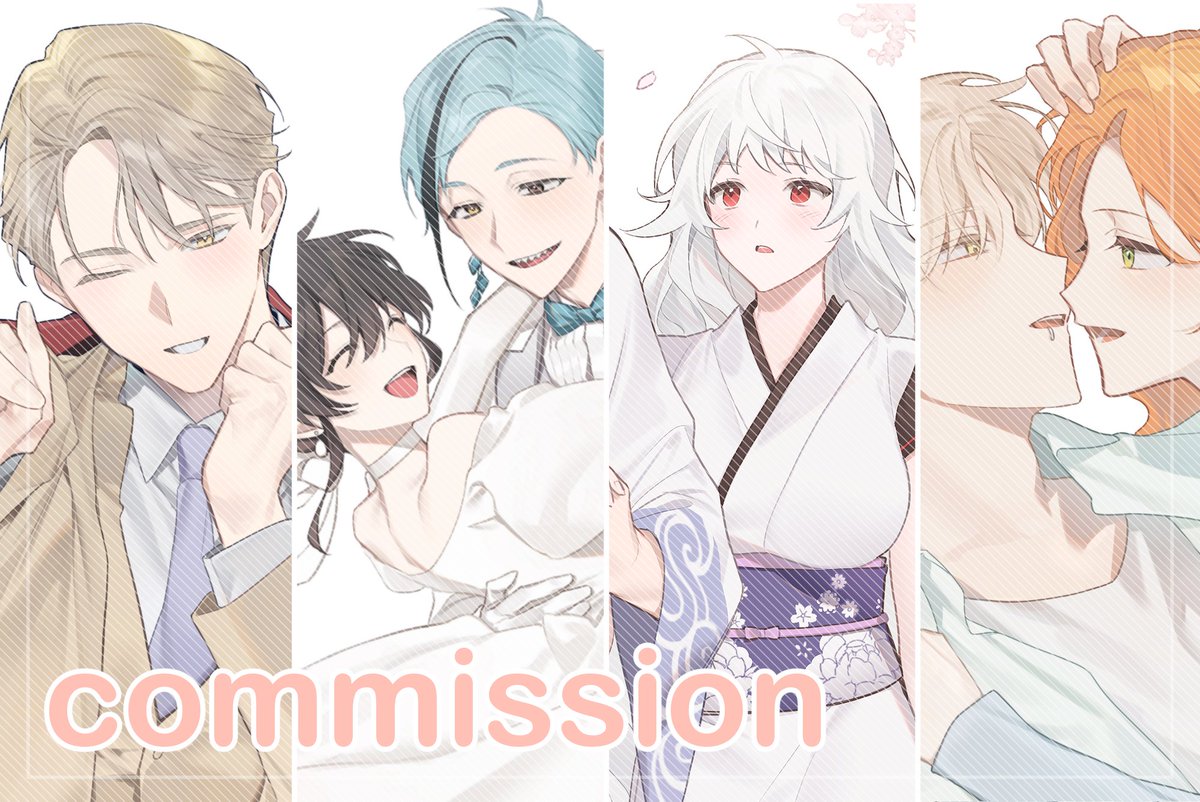 [RT💕] 슬롯제 커미션 가격 인상 후 다시 개장합니다!
목표 금액 달성 시 추첨으로 흉상 그려드려요
모든 문의 및 신청은 DM으로 받습니다🙏
posty.pe/mtwp3v