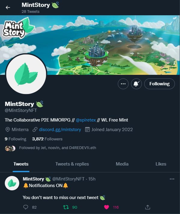 dannynft6's tweet photo. @MintStoryNFT https://t.co/zhlLTzr519