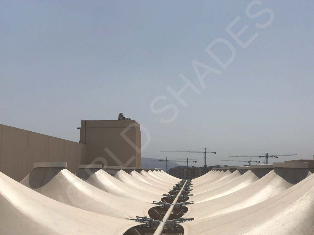 worldshades's tweet photo. #تظليل_المساجد .
#مظلات_شدانشائي_التفلون
#مكة_المدينة_القصيم
#شركة_عالم_المظلات_المحدودة
#السعودية 
#World_Shades_Co_steel_tensile_structures #steelindustry #steelworks #fabrication #canopies #walkway_shades #facadesystems #PoolShades #PvcFabric #parking #project . https://t.co/syKquimXDY
