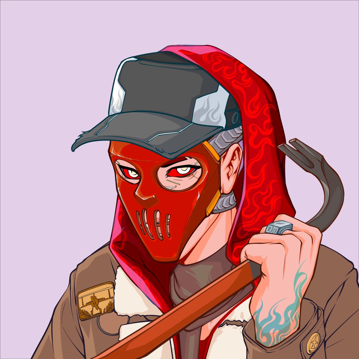 Soooo I’ve heard that vandals follow vandals? 👀 
<a href="/VandalCityCorp/">VNDLS</a> #vandalcity #vandalrecruits