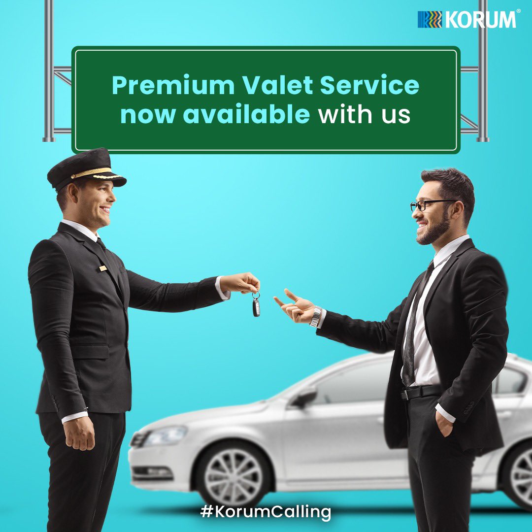 Hey! Know what? Now whenever you're rushing for your favorite movie or want to shop at ease at Korum mall, just drop by your car with our premium valet @korum-mall parking entry. We're always excited in helping you out in new and best ways possible.🥰🥰

#korumcalling #korum
