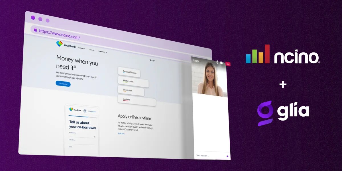 GliaInc's tweet image. How are banks, #CreditUnions, and FIs providing a human touch through their #DigitalCommunications? Our partner @ncino weighs in: buff.ly/3m9ALvN #nSight2022