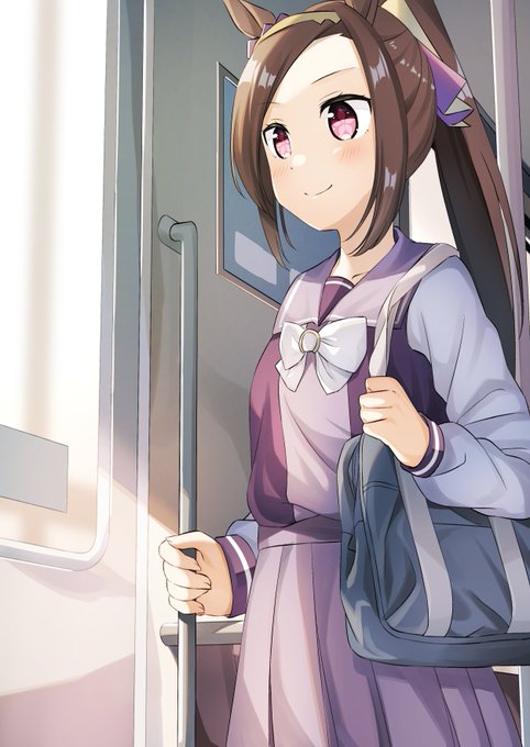 「学生鞄 電車内」のTwitter画像/イラスト(人気順)