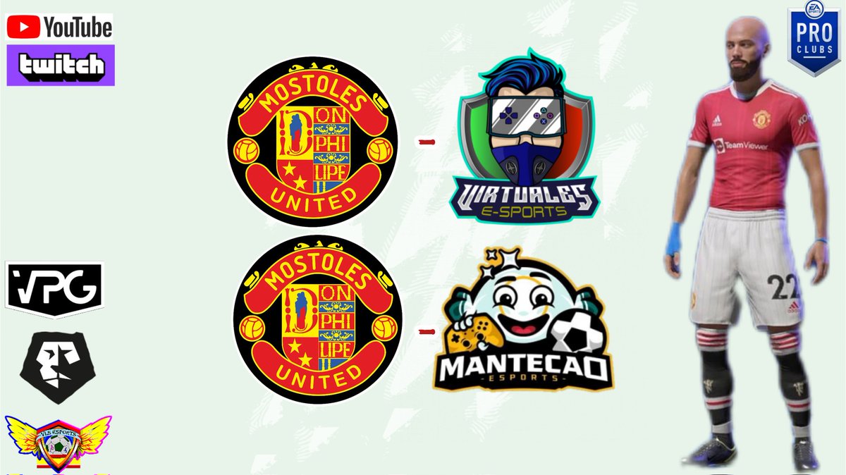 🔴 PARTIDOS DE HOY 🔴

🏆 J3️⃣5️⃣ de <a href="/VPG_Spain/">Virtual Pro Gaming España</a>
🆚️ <a href="/Virtuales_/">VIRTUALES e-SPORTS</a>
⏰ 23.00h 

🏆 J2️⃣4️⃣ de <a href="/VFOspain/">VFO España</a>
🆚️ @MantecaoE
⏰ 23.20h