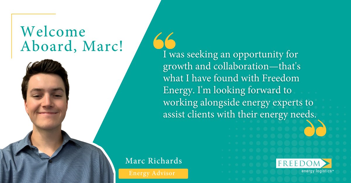 Join us in welcoming Marc Richards to our team. Welcome to the team Marc; we're delighted you are here!

#LandingDestination #EnergyManagement #Hiring #EnergyAdvisor