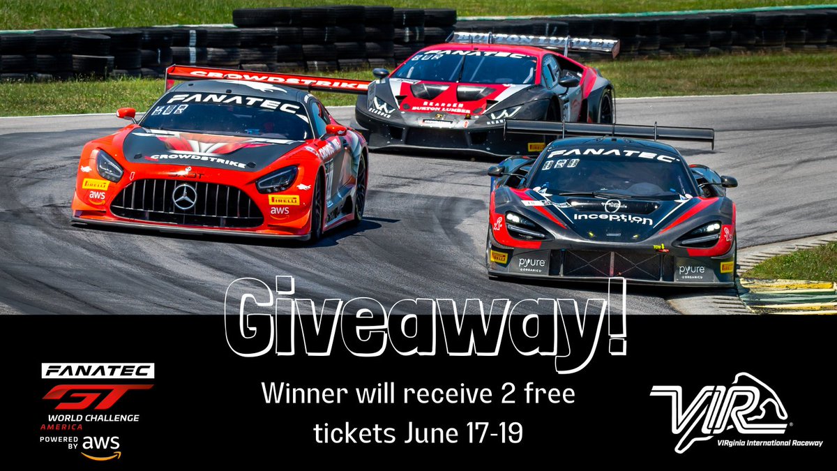 VIRNow's tweet photo. 🚨GIVEAWAY🚨
We are so excited for @gtworldcham that we are giving away 2 tickets! You have 24 hours! #GTVIR

How to enter:
- RT this tweet 📲
- Like this tweet ❤️ https://t.co/kcJcAjVviW