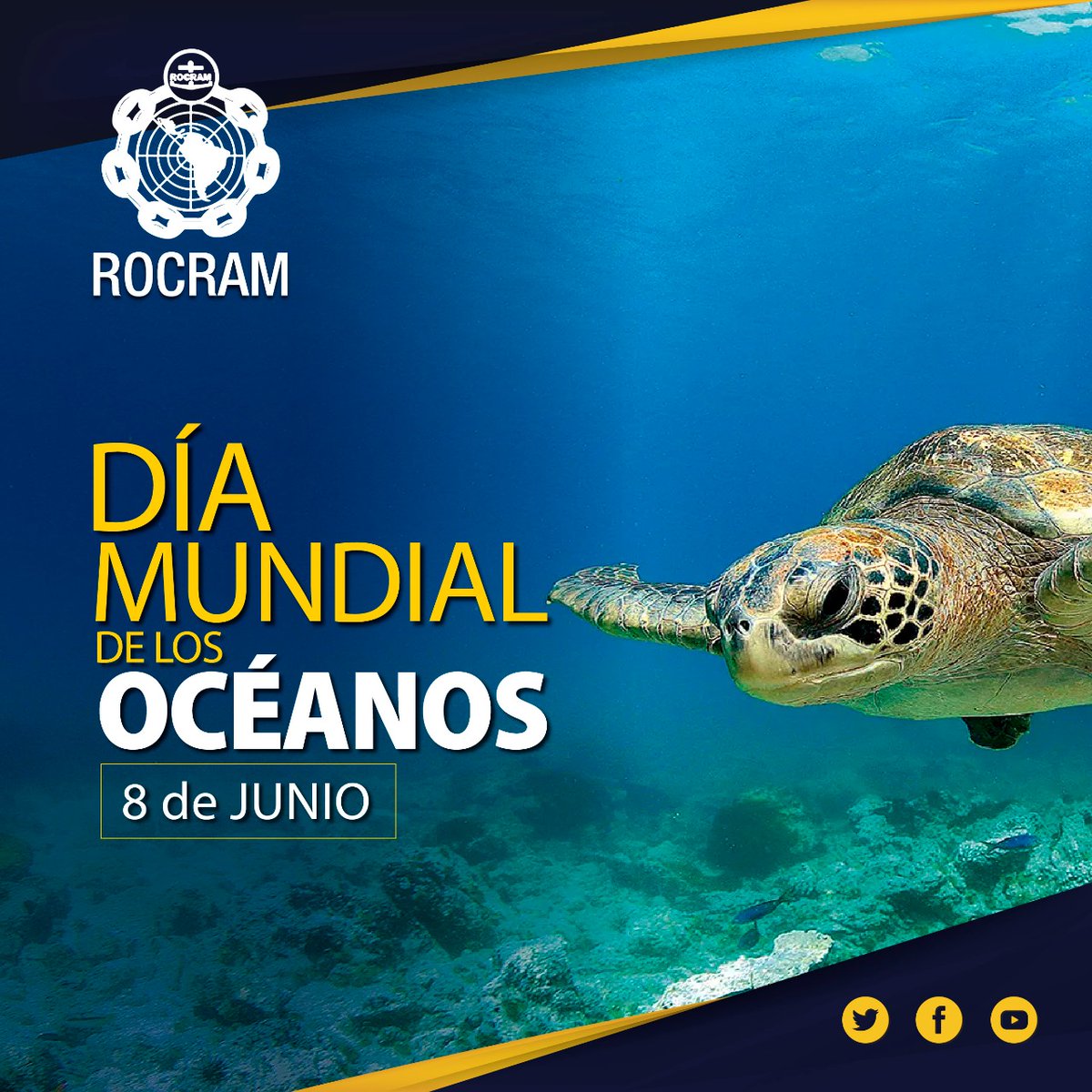 ROCRAM14's tweet image. Los océanos cubren más del 70% de nuestro planeta y son fundamentales para el equilibrio u garantizar la vida. ¡Cuidémoslo!
#DiaMundialDeLosOceanos