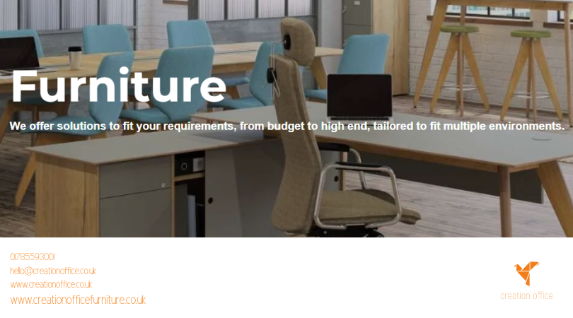 creationofficee's tweet photo. Check out our furniture website!
Everything you need at competitive prices to suit every
budget!
https://t.co/YHFkAHTPU6
#propertymaintence #commercialinteriors #furniture
#budget #schools #callcentre #offciespace https://t.co/bGpZKfBIjQ