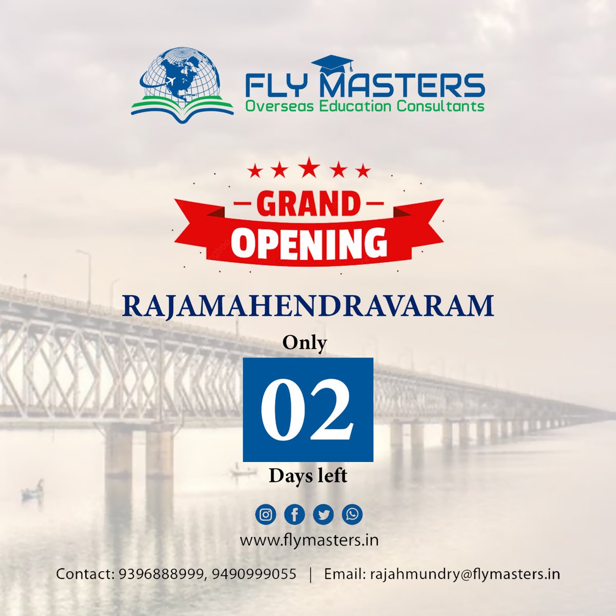 flymastersrjy's tweet image. Opening soon to serve you closer, visit us for a better service experience. #flymastersrjy #Flymaster #flymasterskphb #overseaseducation #education #educationconsultancy #Masters