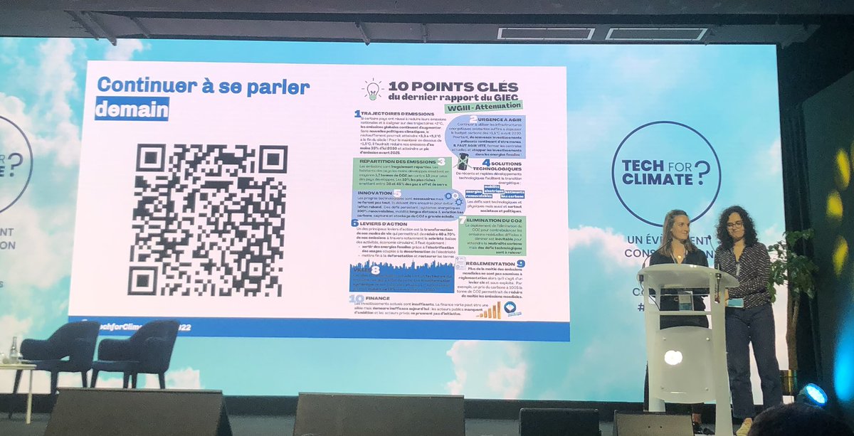 PaulineDarmedru's tweet image. Heureuse de voir @ReveilEcolo à #TechForClimate devant dirigeants, cadres, collaborateurs… J’espère que le message est passé parce qu’on a plus le temps de réfléchir au changement! Passons dès maintenant « des business model aux entreprises un peu plus modèles » @VincentAvanzi