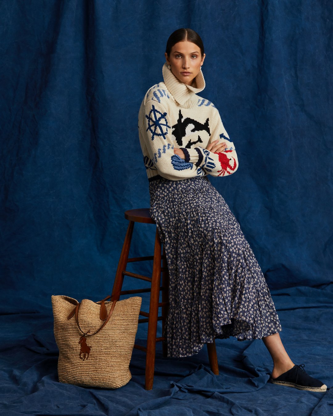 Ralph Lauren on Twitter: "Our Nautical Motif Cotton Sweater sets sail with a new take on seaside ...