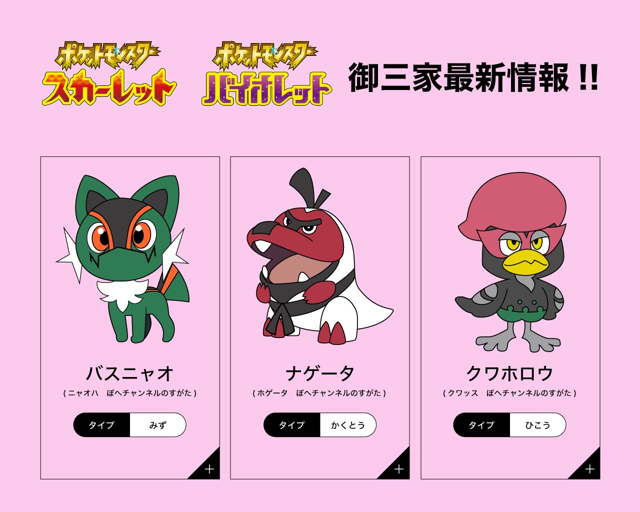 Twitter 上的 ユキ ぽへアート ポケモンsv ポケモン ポケモンsv最新情報 ぽへチャンネルbw御三家 Sv御三家 実装決定 フェイクニュース T Co 9ag3hkiruj Twitter