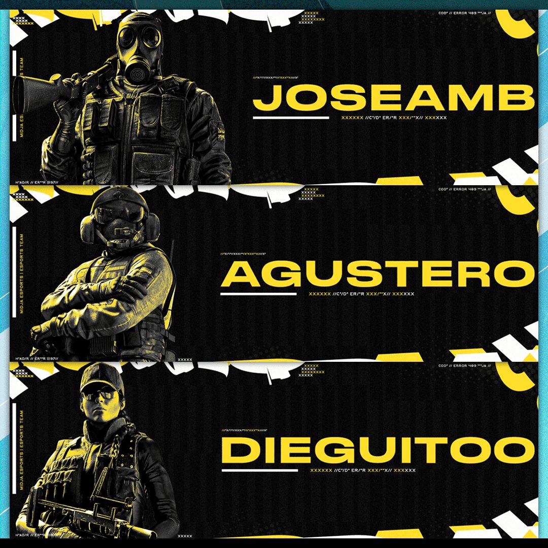 📣 | Nuevo pedido - <a href="/MidjaEsports/">Midja Esports</a> | 
Gracias por confiar🤩

💭 | ¿Que te parecen los diseños? | Deja tu comentario👀

⏰ | ¿A que esperas para pedir tu diseño? |
Contactame por MD📣

💡 | Diseños realizados al gusto del cliente | Cambios ilimitados