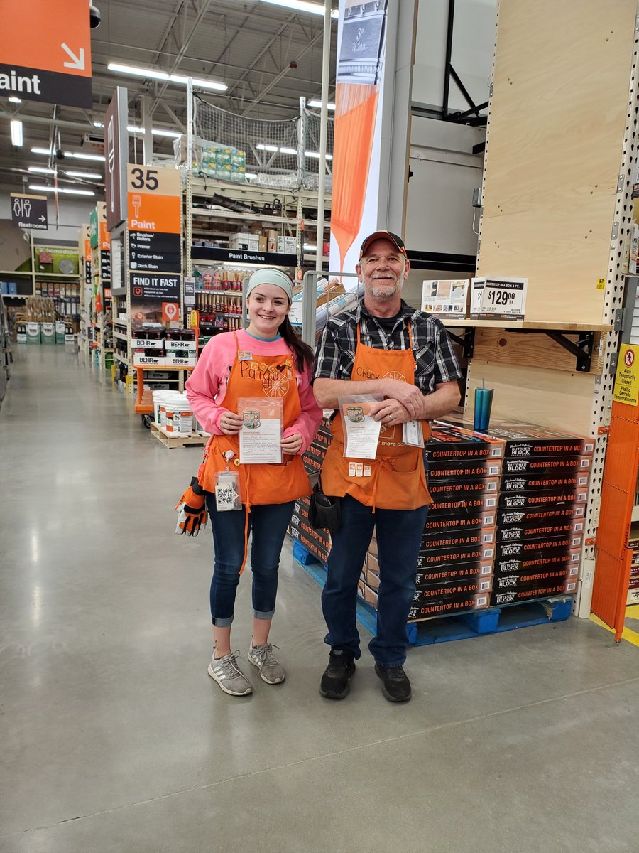 hrjohnson2785's tweet photo. Please congratulate the May 2022 Customer Experience Super Stars @RiversDepot; Paige D. (D31) &amp; Chuck T. (D26). Always Engaging Customers to complete the shopping Experience for their projects. @Archiegraham17 @anbenner926 @Tawni2 @MrsShay27 @ZackMiller44 https://t.co/zAw6wKCQbJ