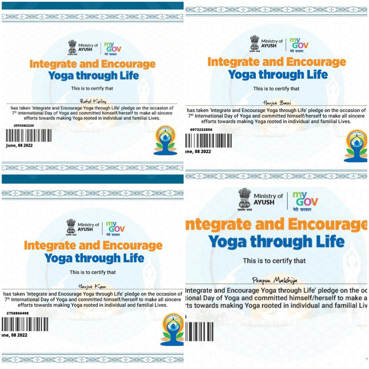 STS WORLD SCHOOL NCC Cadets take part in my govt yoga pledge contest 2022.<a href="/8punjab/">8punjab@phagwara</a> <a href="/STSWSRAJGOMAL/">S.T.S. World School (Official)</a> <a href="/Prabhjo60556013/">Prabhjot Gill</a> @KhullarY <a href="/8punjabnccphag1/">8punjab@nccphagwara</a> <a href="/cbseindia29/">CBSE HQ</a> <a href="/RubinderG/">Rubinderjit Gill</a>