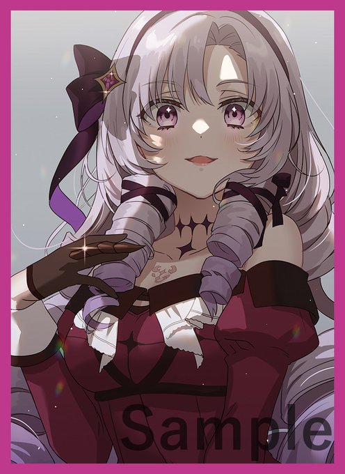 SC2022 Summer/エアサンクリ新作情報
「サロメ」のスリーブとプレイマットになります。イラストはemu様(@_emum)になります! 