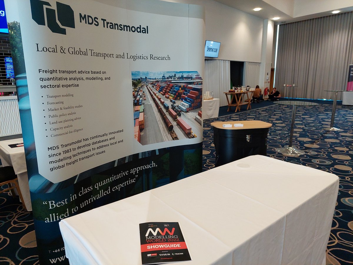 MdsTransmodal's tweet photo. We are @ModellingWorld in Birmingham 8 and 9 June please visit our stand C1 to talk all things freight data and modelling #modellingworld https://t.co/LYWrhfd1Oq