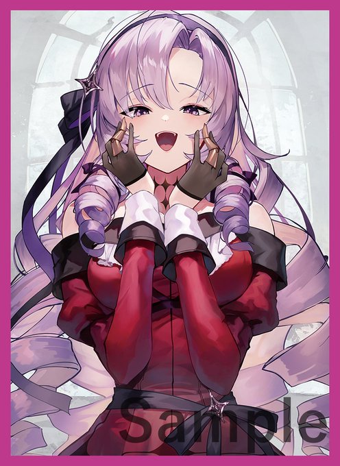 SC2022 Summer/エアサンクリ新作情報
「サロメ」のスリーブとプレイマットになります。イラストはスコッティ様(@Sco_ttie)になります! 