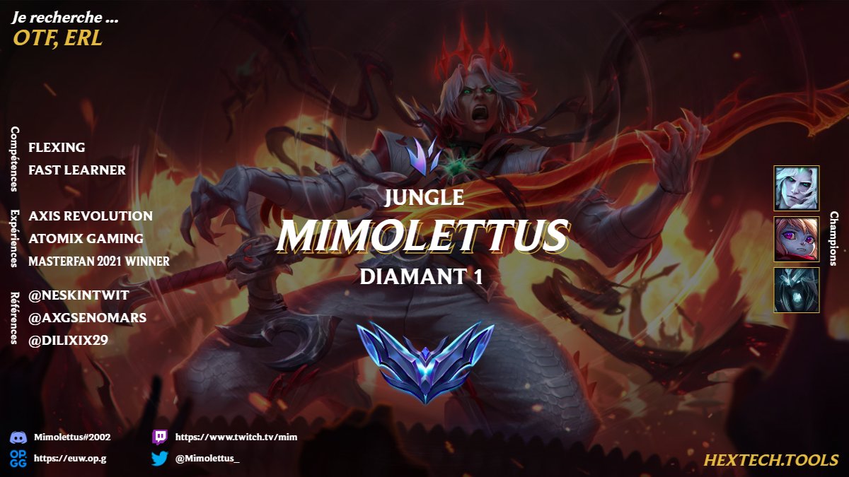 SLY Pass Naviego 🇵🇹 (@mimolettus_) on Twitter photo Yoo, je suis toujours sous contrat avec Atomix mais je suis autorisé à voir d'autres options pour la dernière étape d'OTF !
<a href="/LoL_LFT_Fr/">LoL LFT Fr</a> Yoo, je suis toujours sous contrat avec Atomix mais je suis autorisé à voir d'autres options pour la dernière étape d'OTF !
<a href="/LoL_LFT_Fr/">LoL LFT Fr</a>