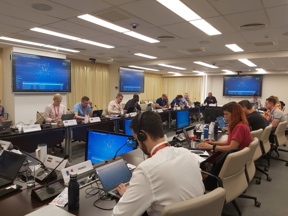 #CyberEurope 2022 in numbers:

☑️29 countries
☑️almost 100 planners
☑️more than 800 players
☑️more than 20000 injects to be sent to the players during the #cybersecurity exercise that tests the preparedness of EU's healthcare sector.