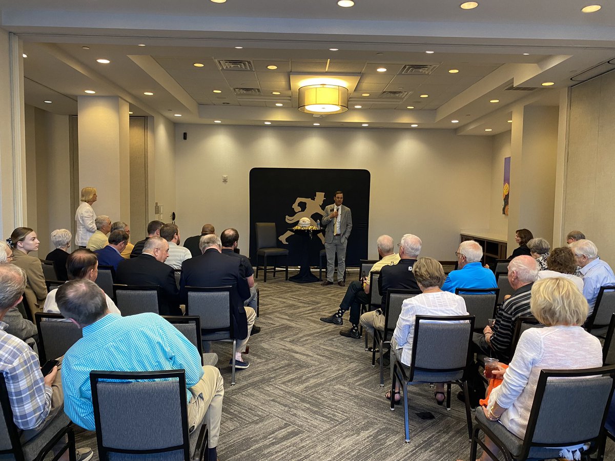 Thank you to everyone who attended Destination DEACTOWN with <a href="/ForbesWakeHoops/">Steve Forbes</a> last night! We had a great time speaking with all of Deacon Nation!

Atlanta Deacs, we’ll see you tomorrow!