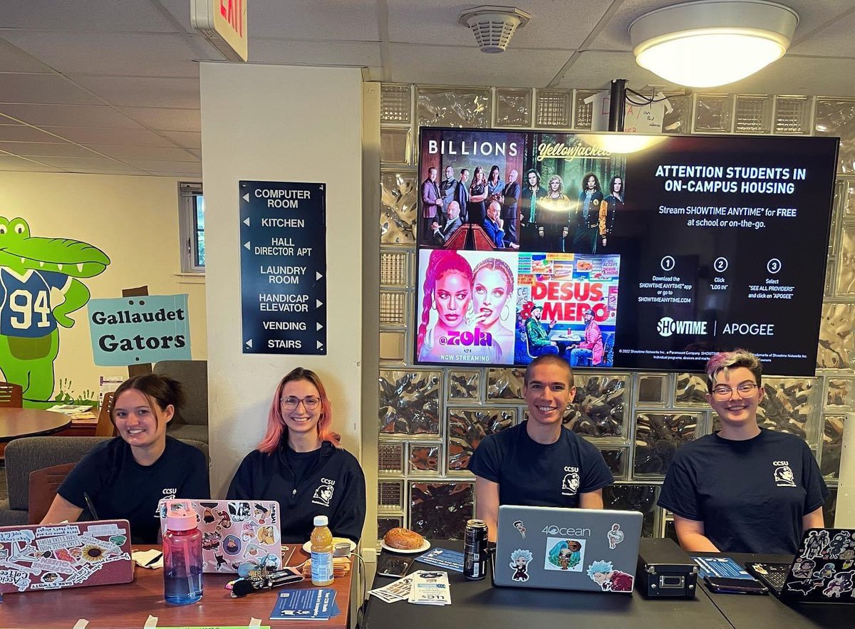 Our super <a href="/CCSURESLIFE/">CCSU Residence Life</a> team is excited and ready to check for our first round of <a href="/CCSUOrientation/">CCSU Orientation</a> students! Welcome to <a href="/CCSU/">Central Connecticut State University</a>- we can’t wait to meet you!💙