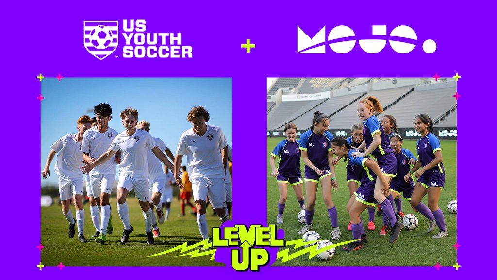 yougotmojo's tweet image. Big one coming this fall! We’re teaming up with @usyouthsoccer to create a National Grassroots Curriculum on the MOJO app. All coaches in the USYS family can use these custom practice plans, powered by MOJO’s videos and technology. Read more: bit.ly/3O4sK7o