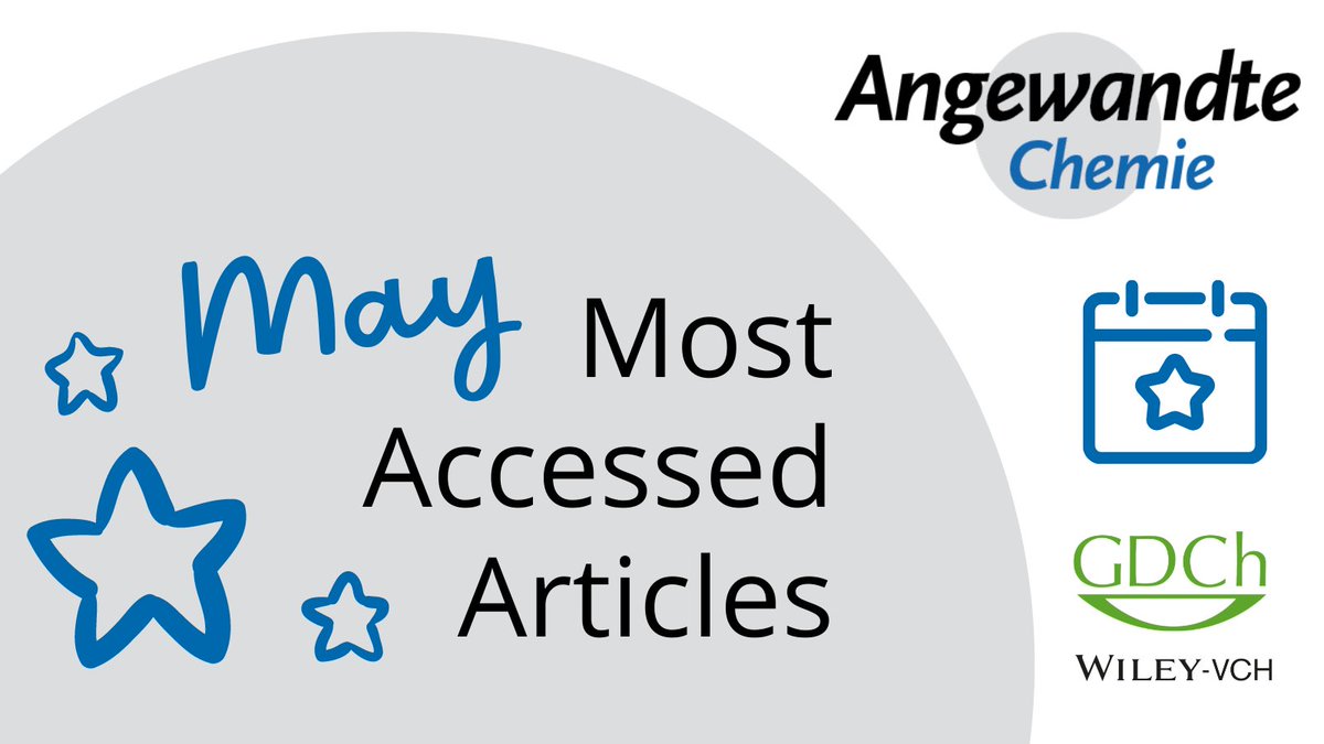 The most-accessed list for May includes articles from <a href="/MelchiorreGroup/">Melchiorre Group</a> <a href="/Powers_Lab/">Powers Lab</a> <a href="/DonohoeGroup/">Donohoe Group</a> <a href="/MatsunagaGroup/">Matsunaga Group 松永研究室</a> and more. Find out who and what else is on it. onlinelibrary.wiley.com/page/journal/1…
