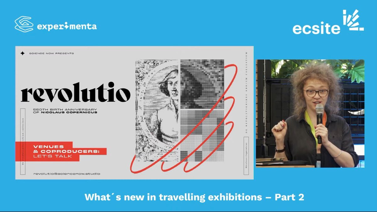 ScienceNowX's tweet image. During @Ecsite we presented the REVOLUTIO -  our new #exhibition project, which “turns over” everything we know about our place in the Universe — with Copernicus discoveries as a starting point. Want to know more? Get in touch:revolutio@sciencenow.studio
#Copernicus550 #Revolutio