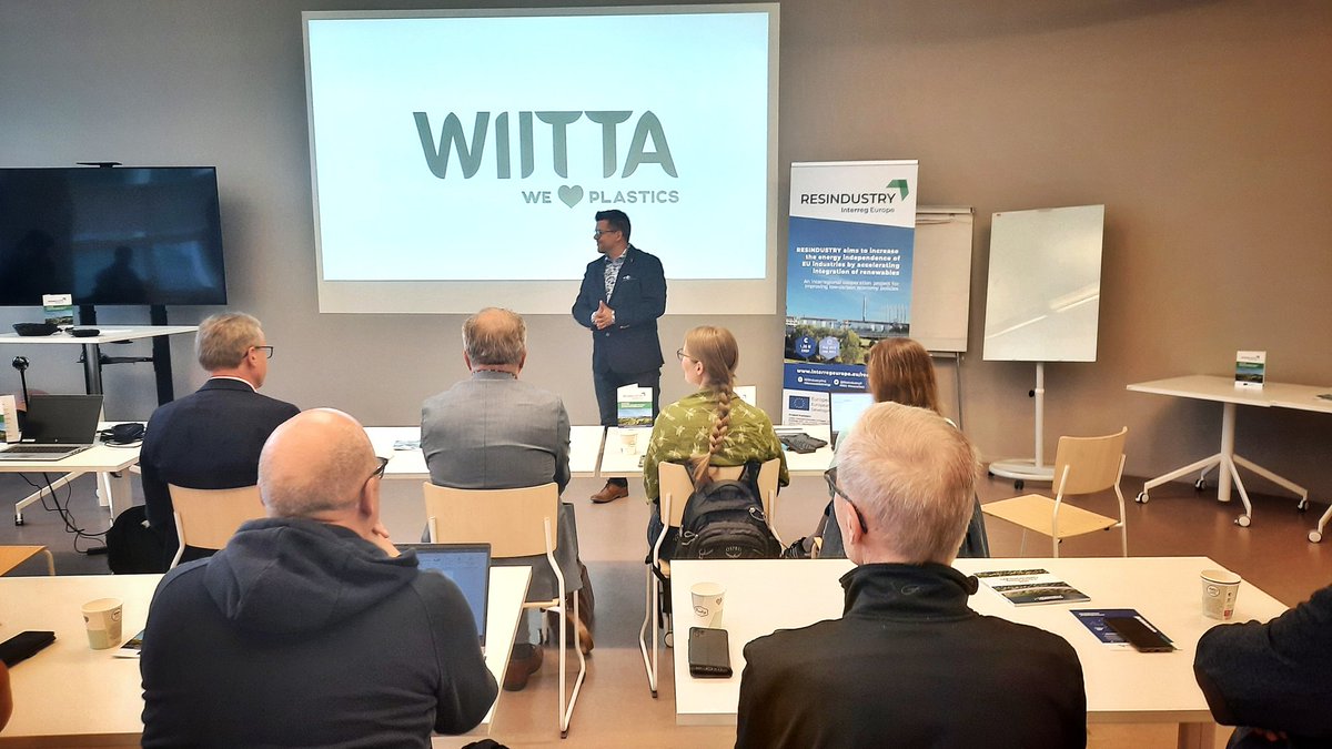 Katerina Medkova (@medkovakaterina) on Twitter photo Another inspiring example from <a href="/willevii/">Wille Viittanen</a> from <a href="/WiittaCom/">WIITTA - We đź’š Plastics</a>, manufacturing energy intensive plastics talks about existing #energyefficiency solutions & future plans in #renewables #HeatPumps #solarenergy <a href="/interregeurope/">Interreg Europe</a> <a href="/ResindustryP/">RESINDUSTRY Project</a> <a href="/sme_power/">SME POWER</a> Another inspiring example from <a href="/willevii/">Wille Viittanen</a> from <a href="/WiittaCom/">WIITTA - We đź’š Plastics</a>, manufacturing energy intensive plastics talks about existing #energyefficiency solutions & future plans in #renewables #HeatPumps #solarenergy <a href="/interregeurope/">Interreg Europe</a> <a href="/ResindustryP/">RESINDUSTRY Project</a> <a href="/sme_power/">SME POWER</a>