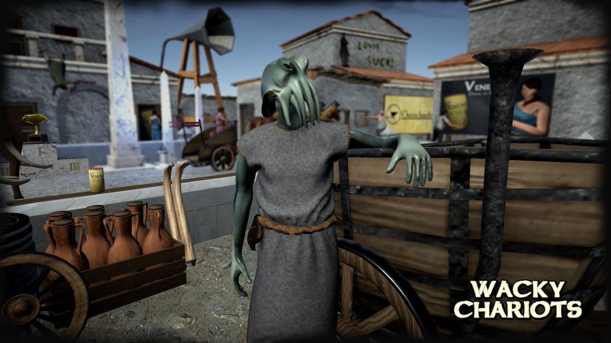 Ostrichsoft1's tweet photo. Sluphias, a mysterious racer from the ancient race of Cledaxi. One of many charioteers from Wacky Chariots.

Wishlist on Steam: https://t.co/xKLSWh2Ula

#IndieGameDev #IndieGames #IndieDev #wishlistwednesday #WishlistWednesday #gamedev
#videogames #gaming #Unity3D https://t.co/1erH18Yd6z
