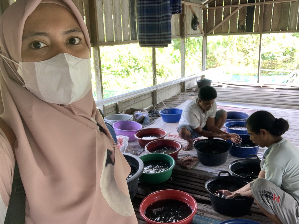 Arwinda_novitri's tweet photo. Rabu (08/6), Arwinda Novitri, PPB Kota Pekanbaru, di Pelaku Usaha an. Zeky W Pokdakan Projo Mukti Pebatuan mendampingi Panen Benih  Ikan Patin, sebanyak 5.000 ekor, Ukuran panen 3 inci, harga Rp.325/ekor #GiatLuhkanSatminkalMedan #Pekanbaru #Panen https://t.co/DALfJAsWYk
