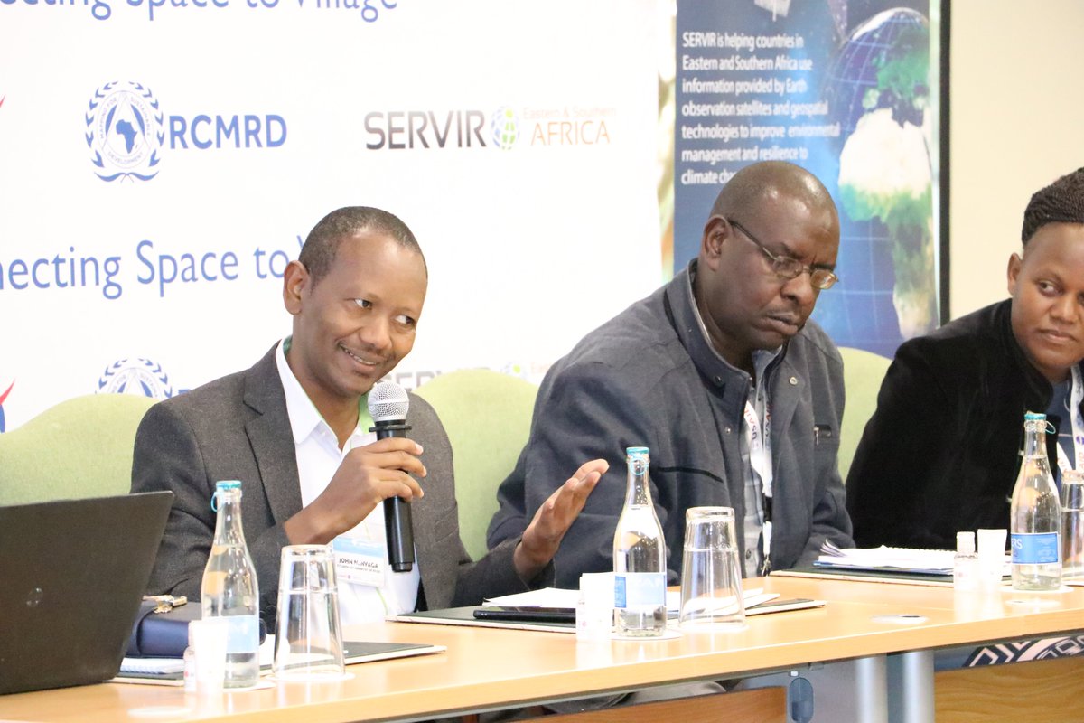 RCMRD_'s tweet photo. #GAIINSProjectLaunch In this panel session, @mugorobin on #GAIINSTV moderates Devolution related issues about gender and agricultural insurance with #CountyDirectorsofAgriculture discussing their Counties @BungomaCountyKe @embucountygovt @NakuruCountyGov @OfficialMakueni https://t.co/wQBtEMQssN