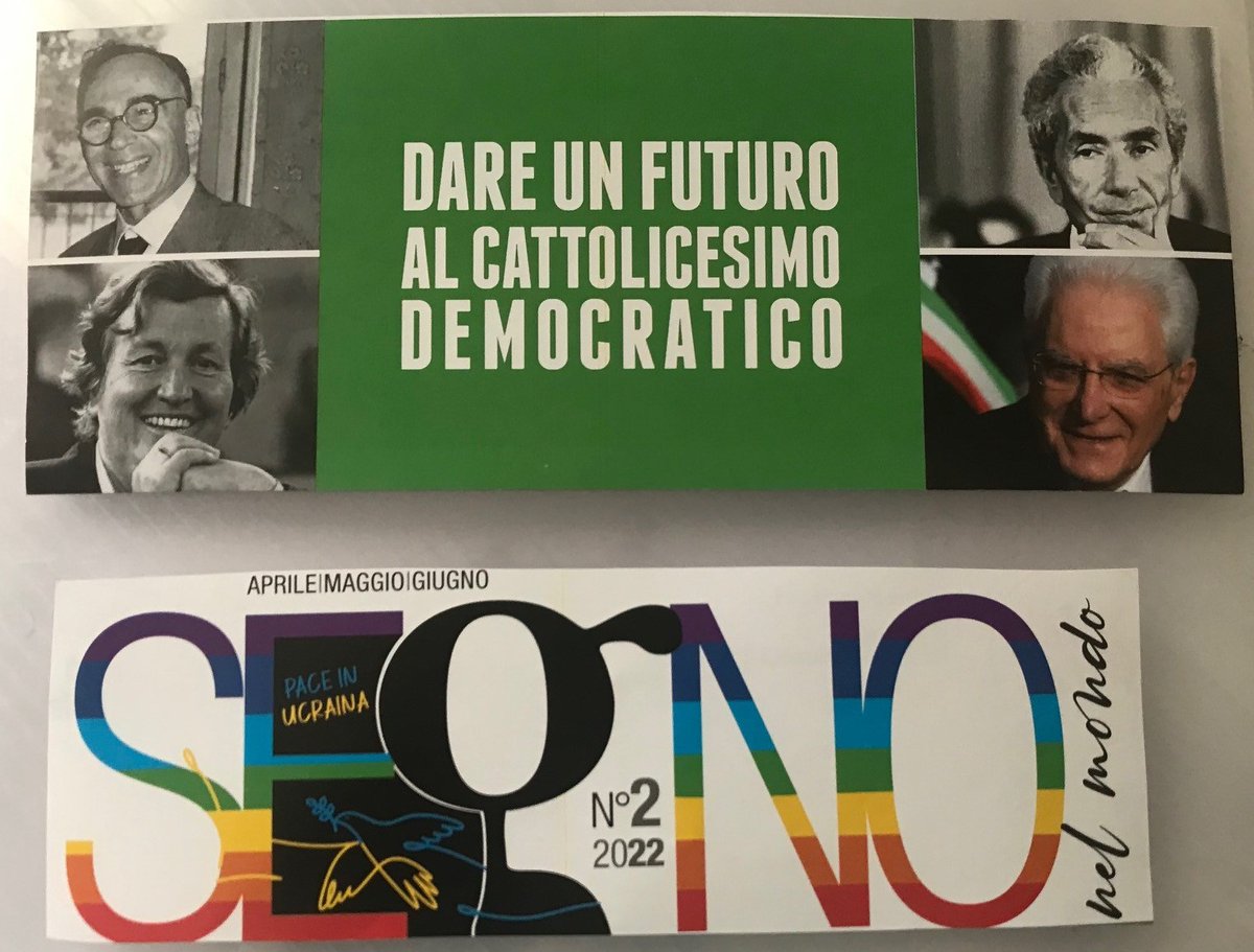 enricoreggiani2's tweet photo. boh, devo essermi perso qualche puntata precedente che #ilsegno avrà sicuramente dedicato ad altre esperienze del #cattolicesimopolitico... Se non è così, l'immagine che allego rivela una sintesi divisiva della sua visione #gramsciana del contributo dei #cattolici in politica 🤔 https://t.co/irT52ZPuKZ