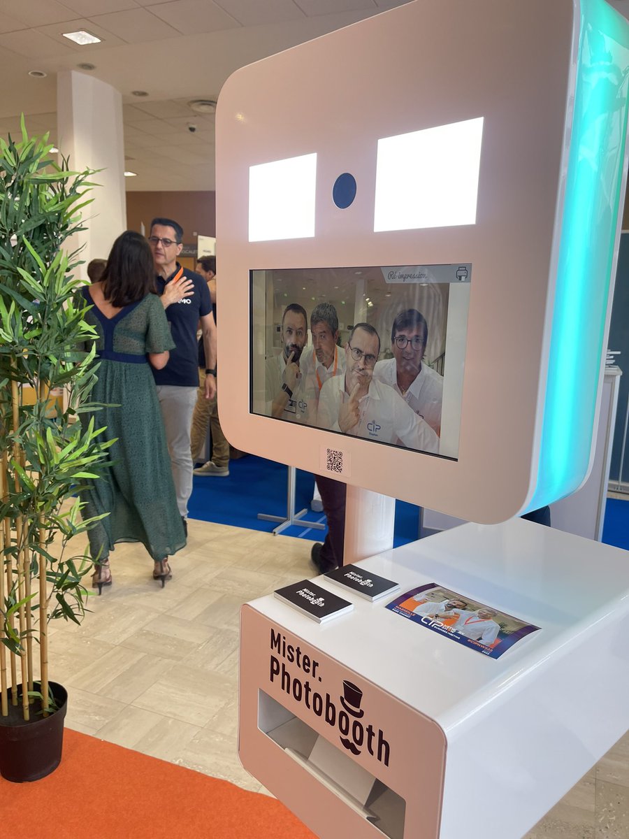 Bonjour, 
Aujourd’hui au Palais des Congrès du Parc Chanot à #Marseille pour le #CIPNWS22 ! 🚀🚀🚀
On vous attend nombreux pour immortaliser cette journée grâce a notre Borne Photobooth !