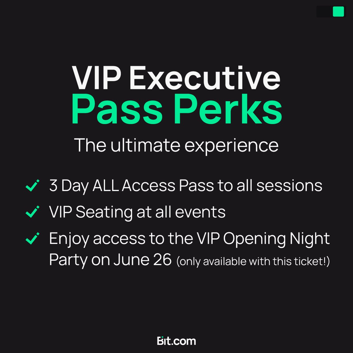 BITCryptoXchg's tweet photo. We're inviting you to score an EXCLUSIVE VIP✨ Pass to @EBlockchainCon in a special #Giveaway🎉

To Enter:
✅Follow us
✅Retweet + Like + Tag 3 friends
✅Comment your Bit account number (Pass KYC) + contact email

🎁Closes 16th June; 5 winners to be randomly selected &amp; notified https://t.co/YqyXny0JRS